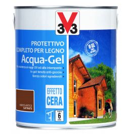 ANTIQUE WALNUT WATER BASE WOOD PROTECTIVE IMPREGNATING AGENT GEL V33 2.5 LT