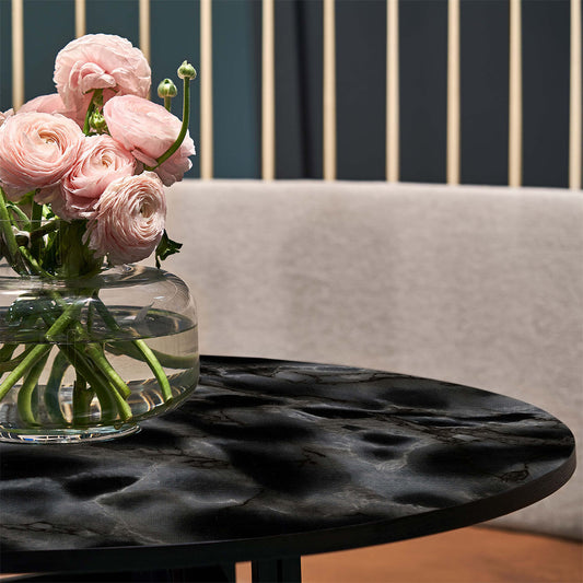 Black marble adhesive film, 2 m x 45 cm