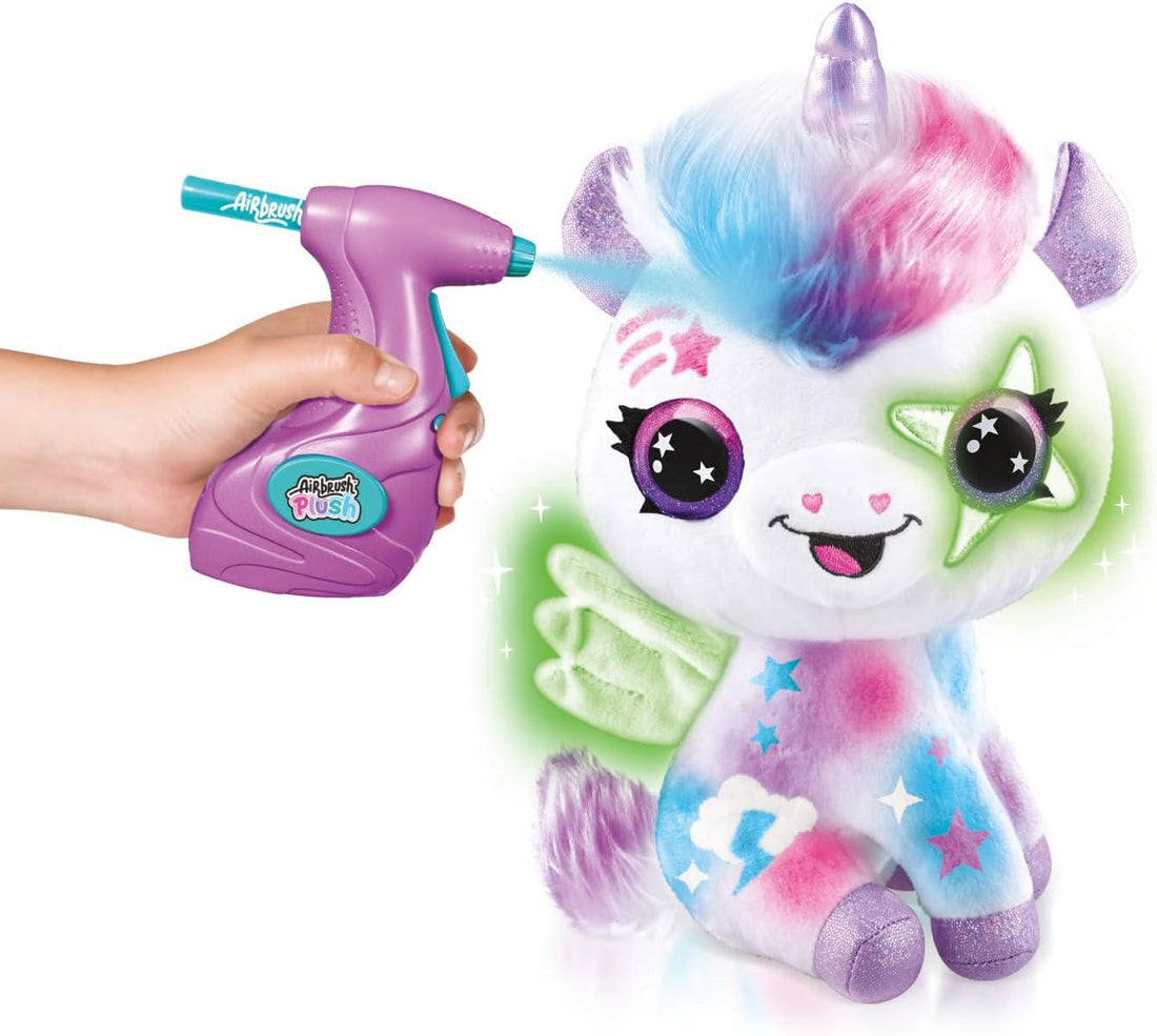 AIRBRUSH PLUSH MAGIC UNICORN