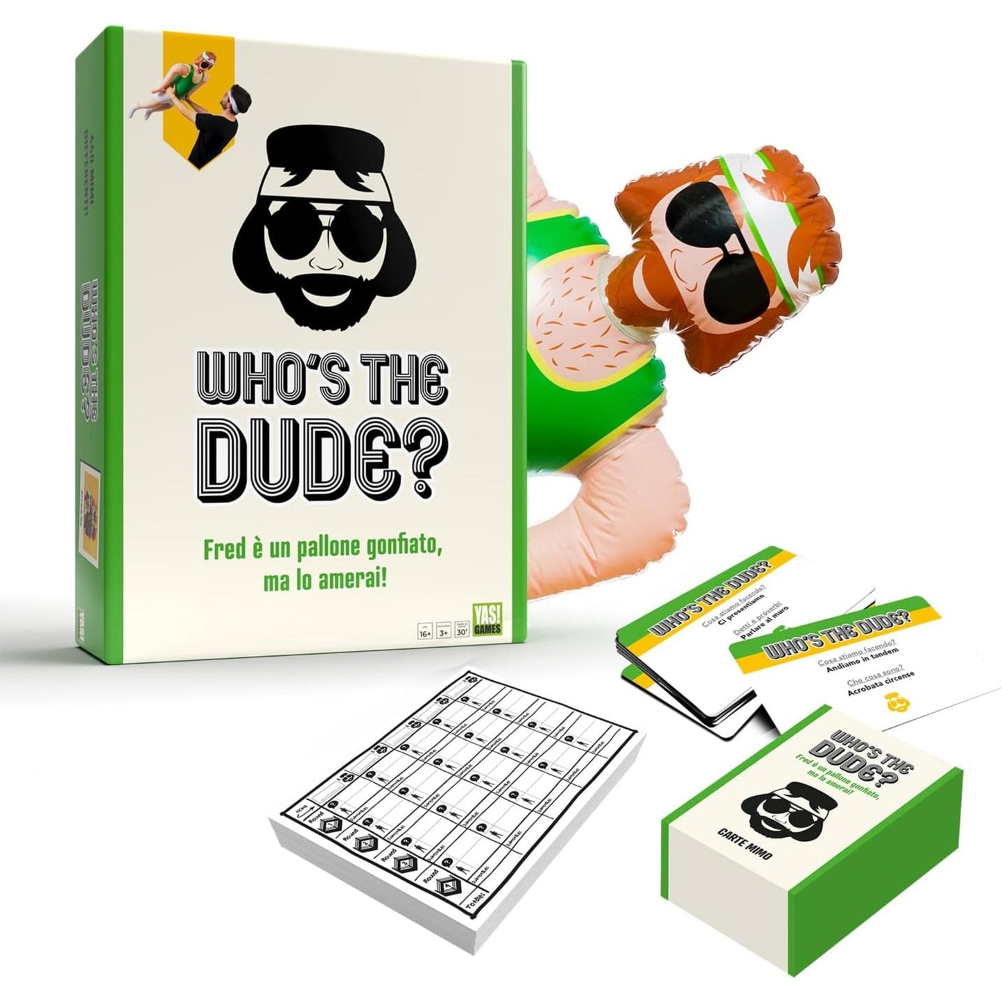Toys WHO'S THE DUDE?