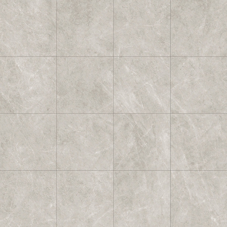 Cartier 60x60 cm grey porcelain stoneware tile, 1.44 m²