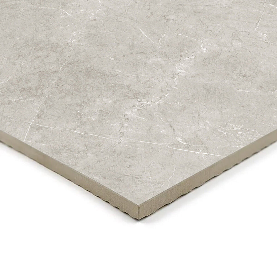 Cartier 60x60 cm grey porcelain stoneware tile, 1.44 m²