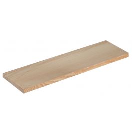 SOLID PINE WALL SHELF 60X17CM THICKNESS 22MM