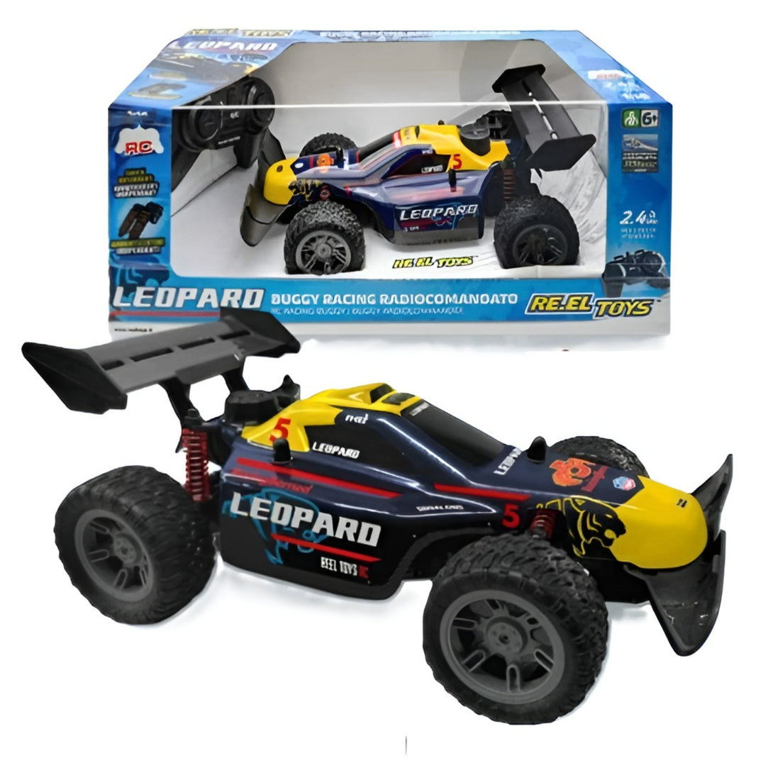 LEOPARD: Buggy radiocomandato 2.4GHz Sc.1:16 - CM 24