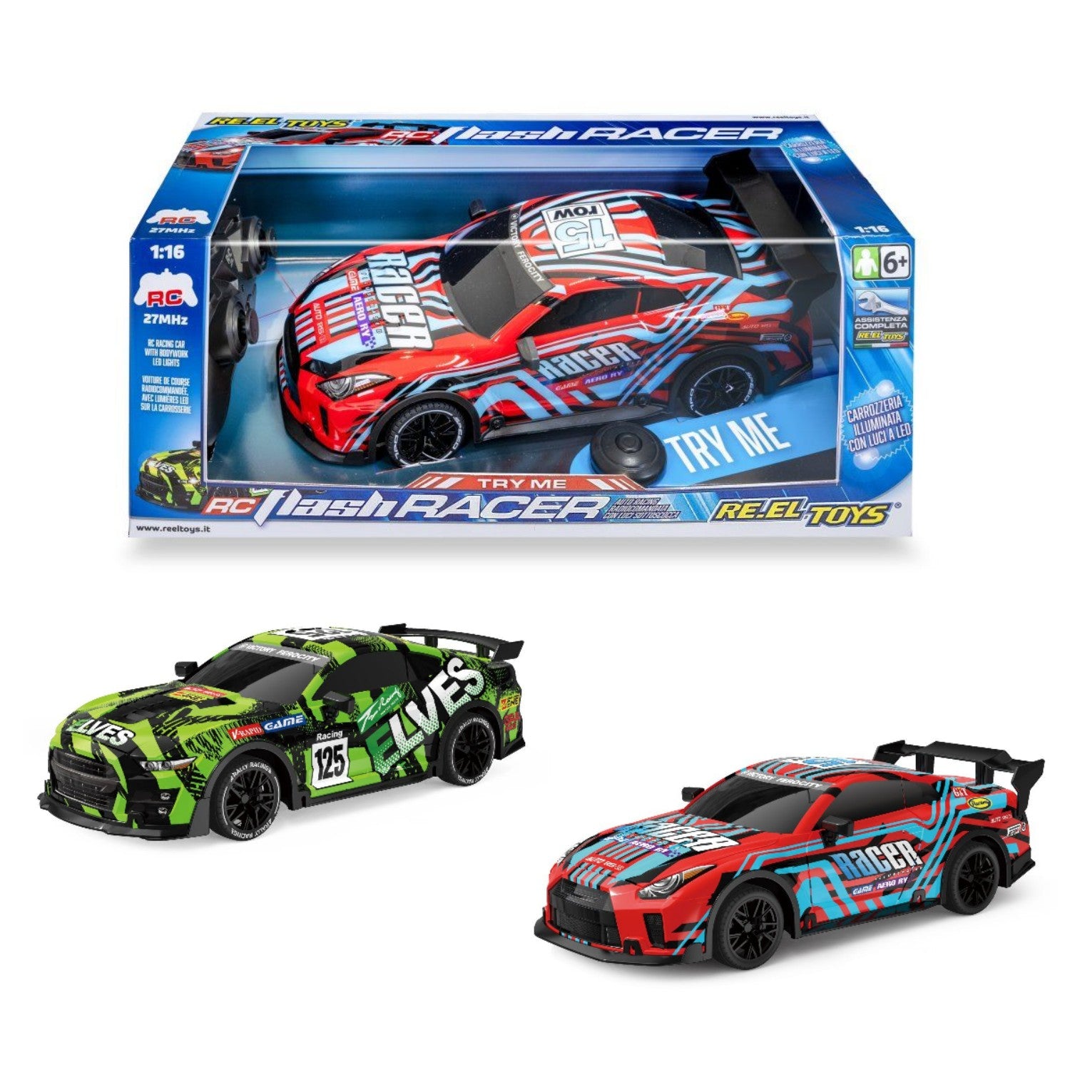 FLASH RACER: radio-controlled sports car Sc.1:16 - CM 27