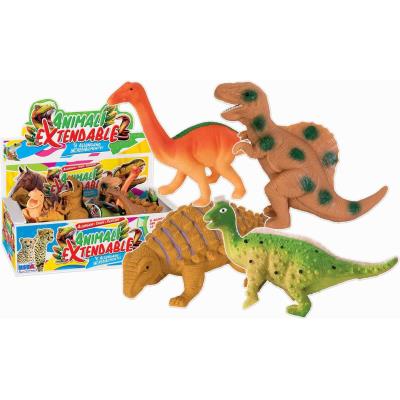 DINOSAURS ANIMALS EXTANDABLE DISPLAY 12 PCS