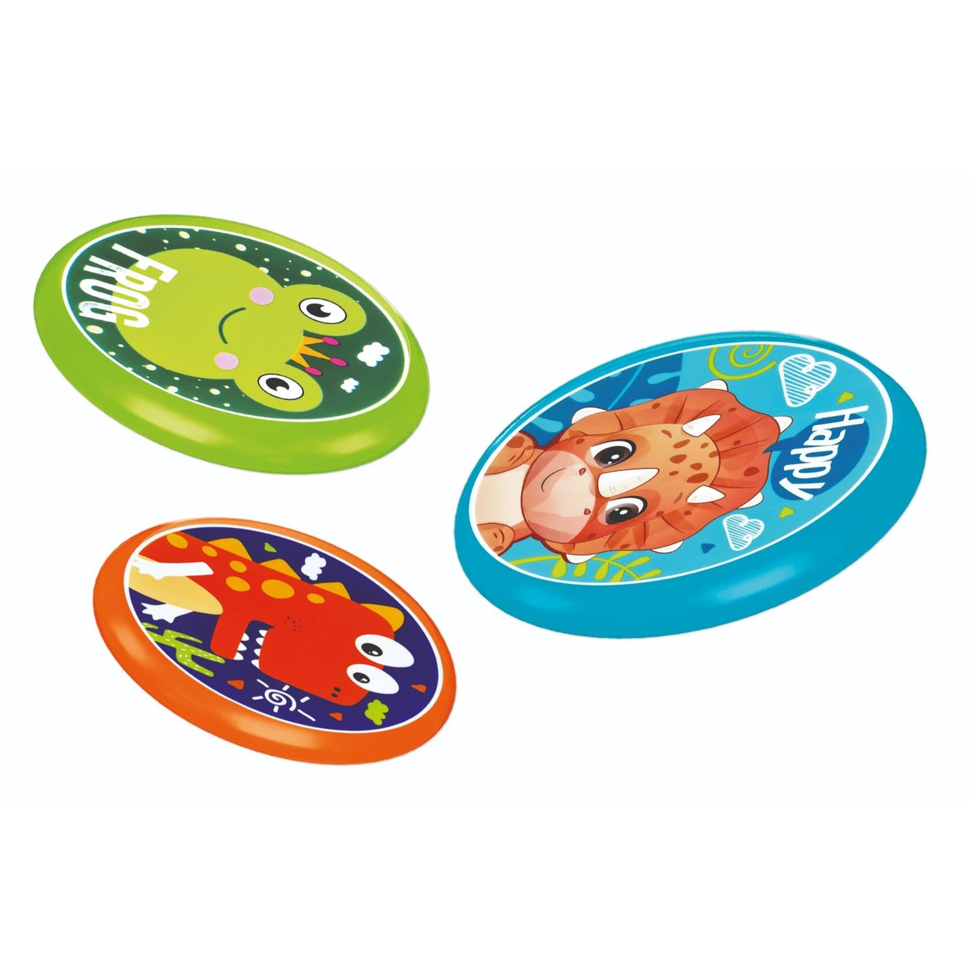 Toys FREESBE CARTOON SOFT DINO/FROG DIAM. 20.5 CM