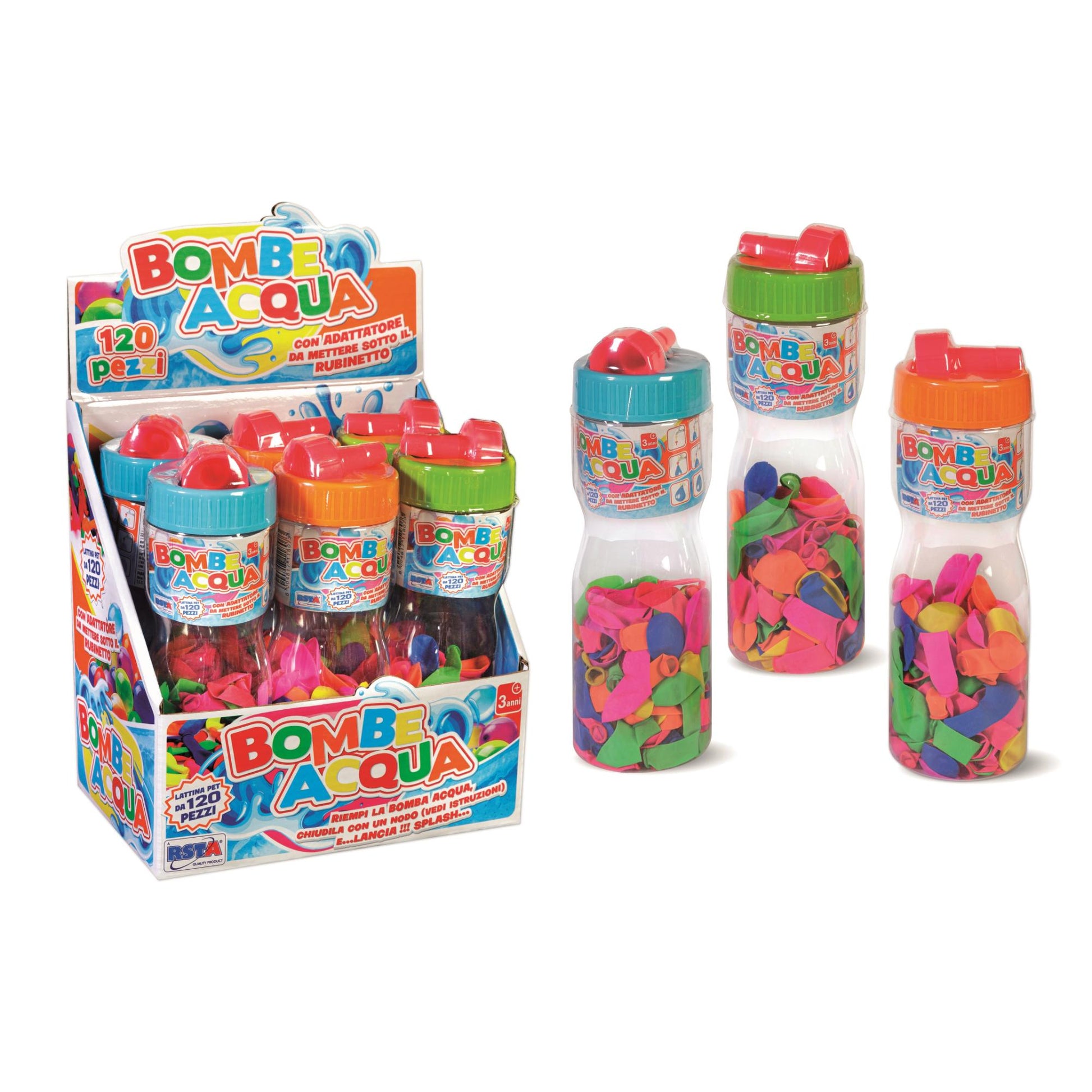 CAN 120 PCS WATER BOMBS IN DISPLAY 6 PCS