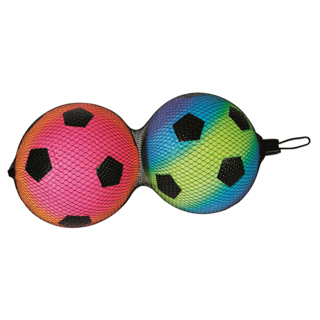 SET 2 BALLS 10 CM 40 GR IN NET 3 ASS.