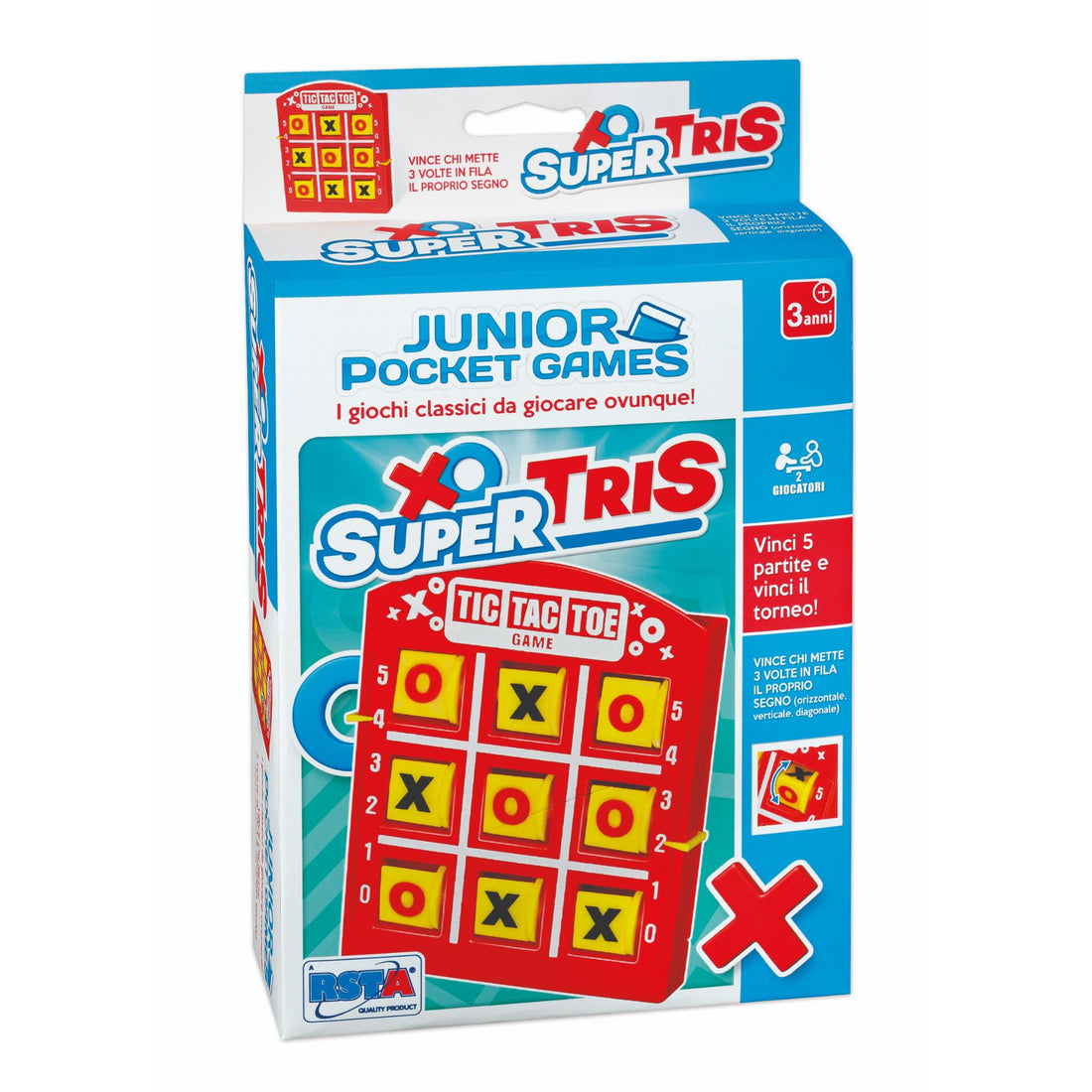 JUNIOR POCKET SUPER TRIS GAME