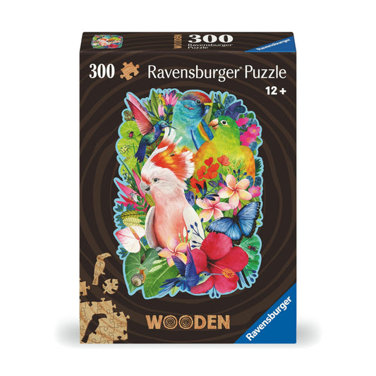 Toys Wooden puzzle - Beautiful birds - 300 pcs