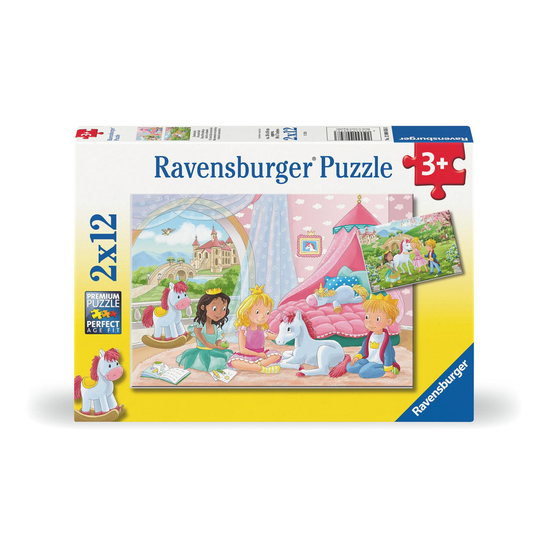 Puzzle 2 x 12 pcs - An enchanting friendship