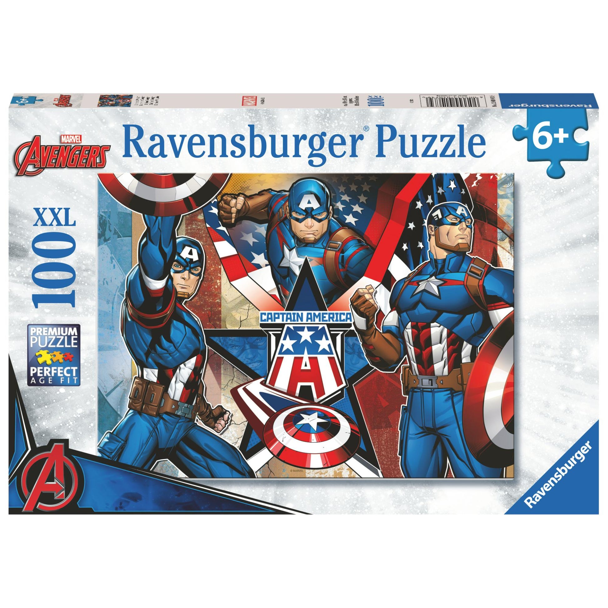 Puzzle 100 pz. XXL - Captain America