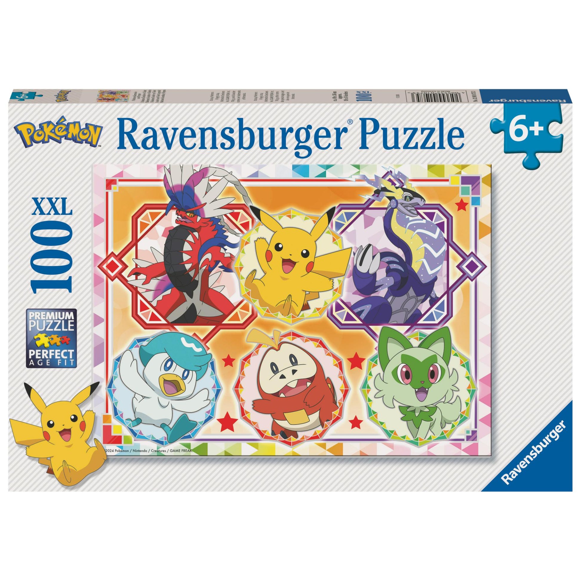 Puzzle 100 pz. XXL - Pokémon