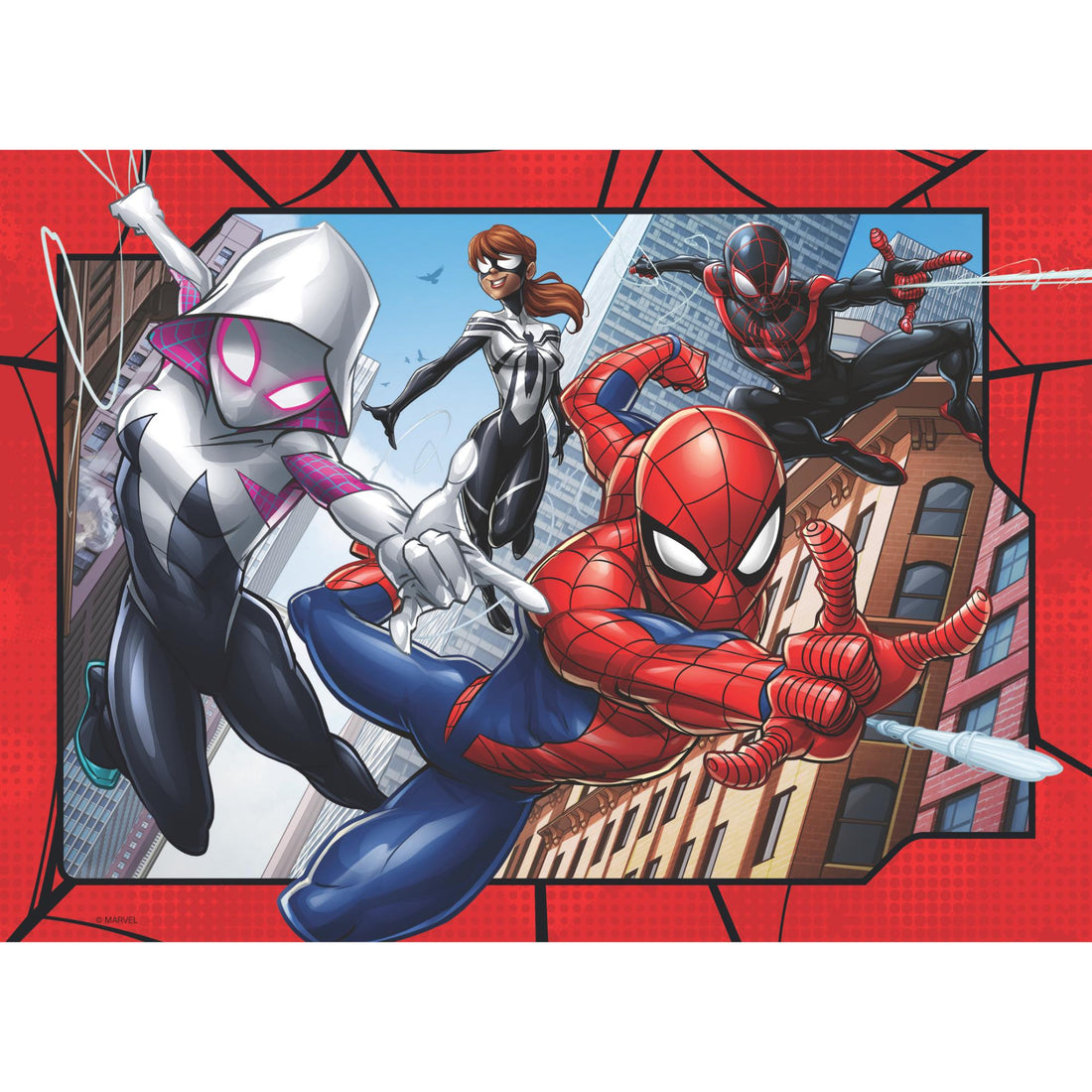 Puzzle 4x100 Bumper Pack - Spider-Man