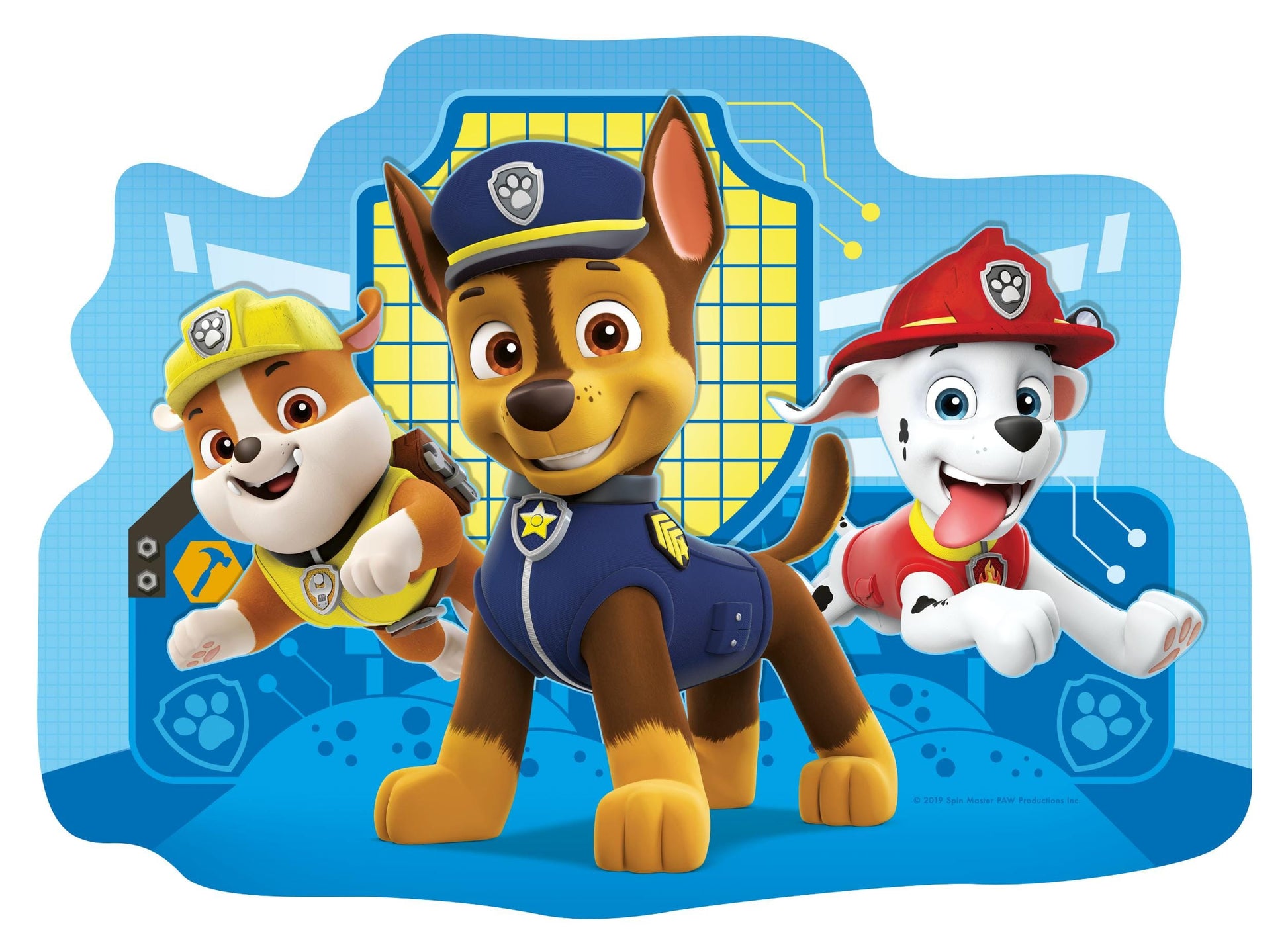 Toys 4 in 1 Shaped Puzzles - Paw Patrol