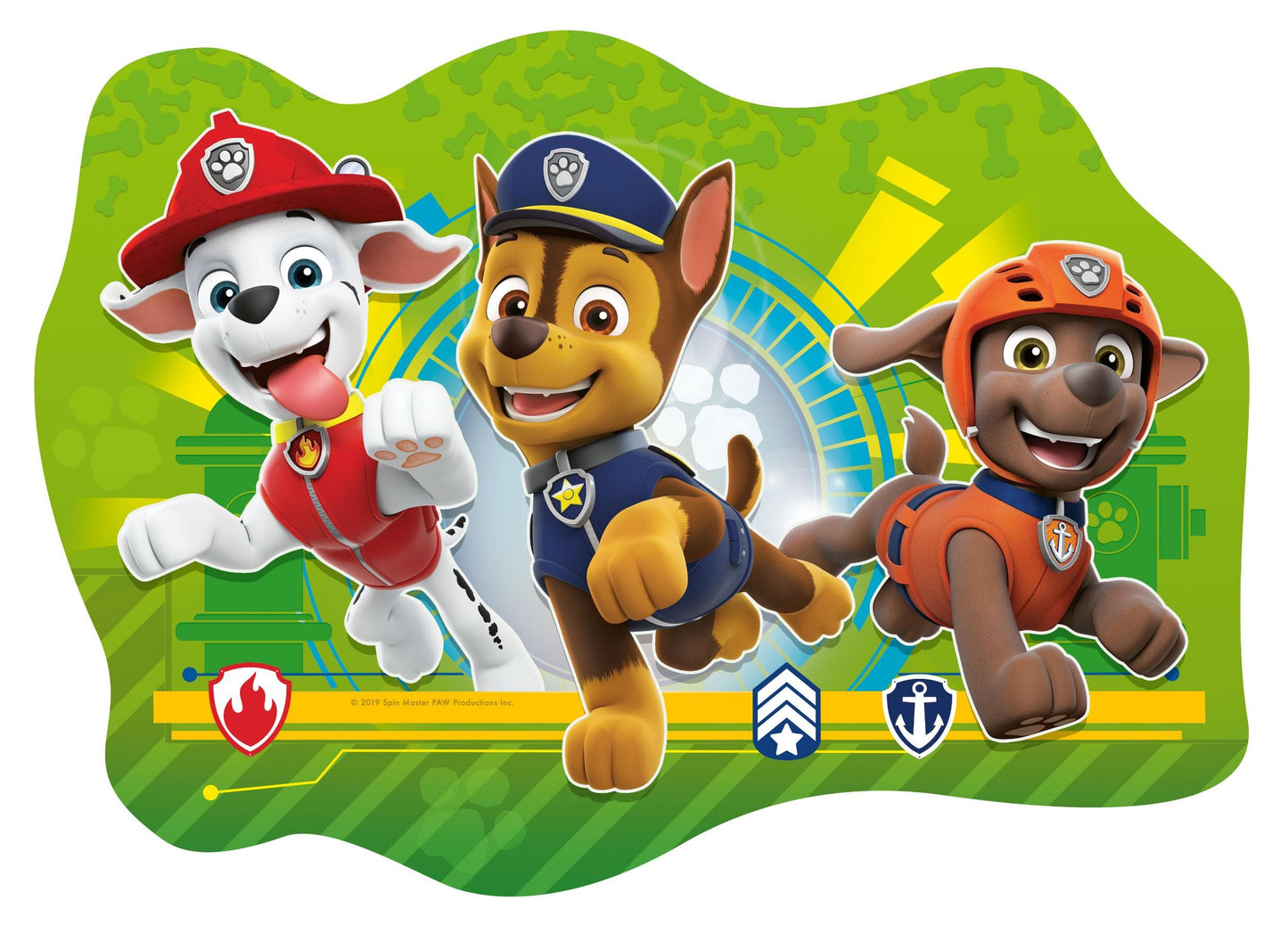 Toys 4 in 1 Shaped Puzzles - Paw Patrol