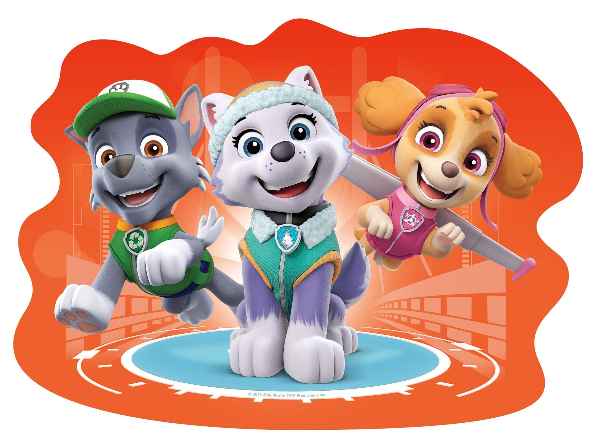 Toys 4 in 1 Shaped Puzzles - Paw Patrol