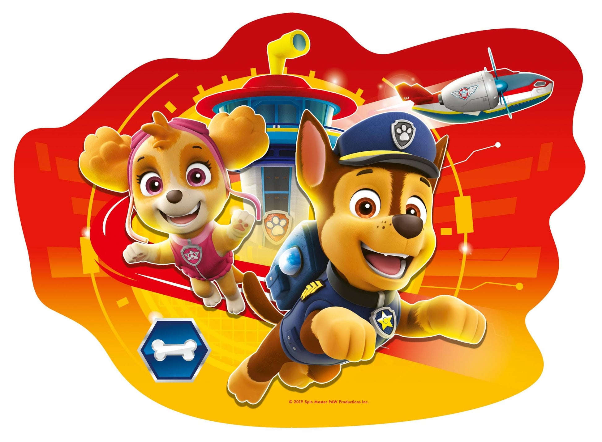 Toys 4 in 1 Shaped Puzzles - Paw Patrol