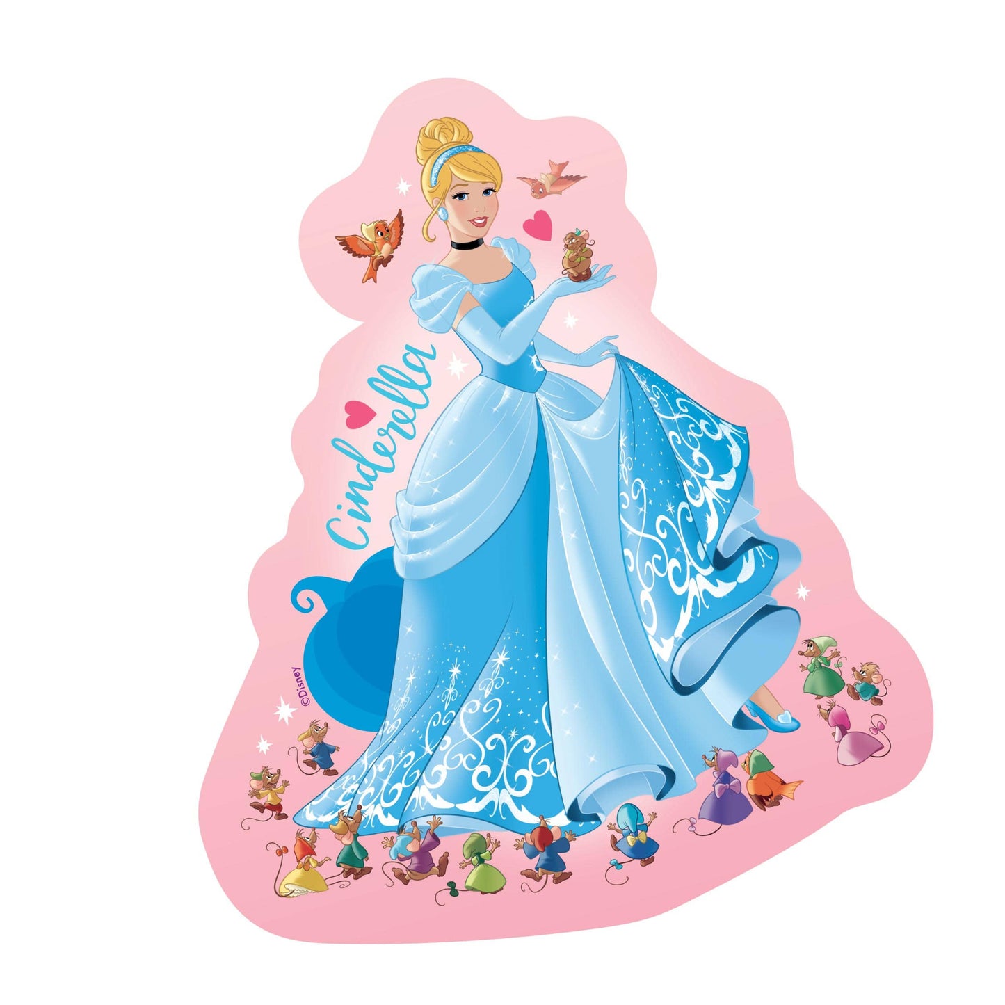 Toys 4 in 1 Shaped Puzzles - Disney Princesses