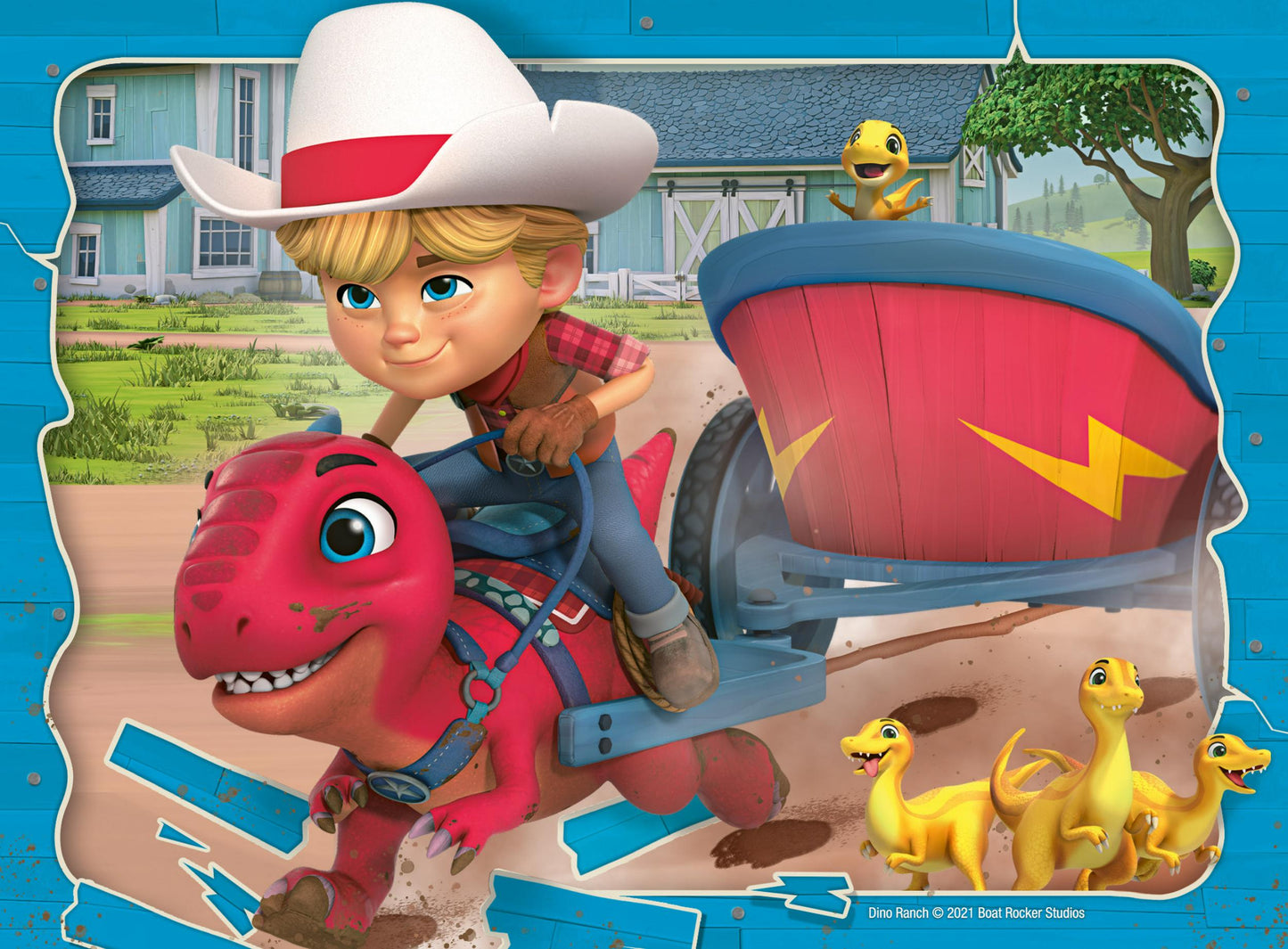 Toys 4 Puzzle in 1 - Dino Ranch