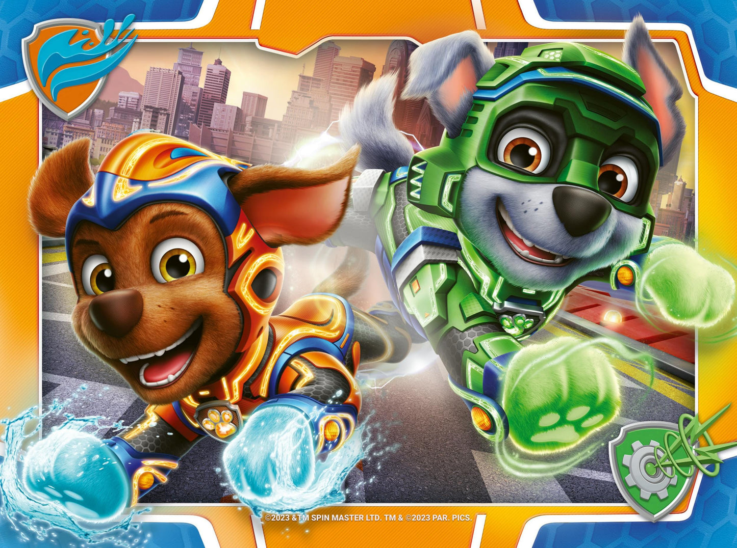 Toys 4 Puzzle in 1 - Paw Patrol: The Mighty Movie