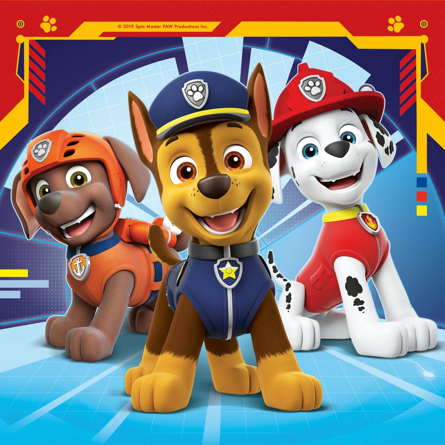 3 Puzzle of 49 pieces - Paw Patrol