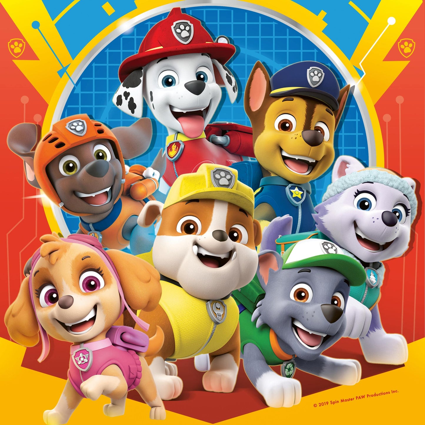 3 Puzzle of 49 pieces - Paw Patrol