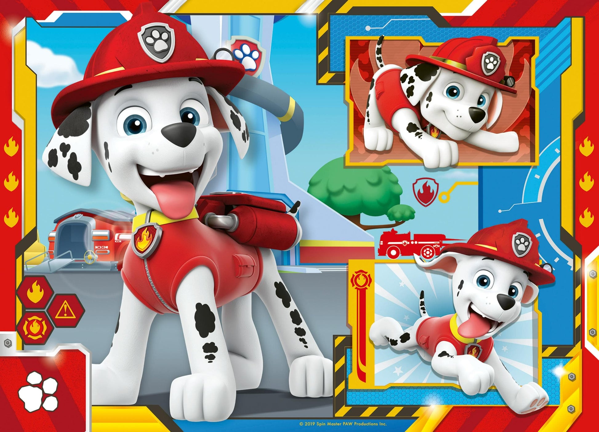 Toys 4 Puzzle of 42 Pieces Bumper Pack - Paw Patrol