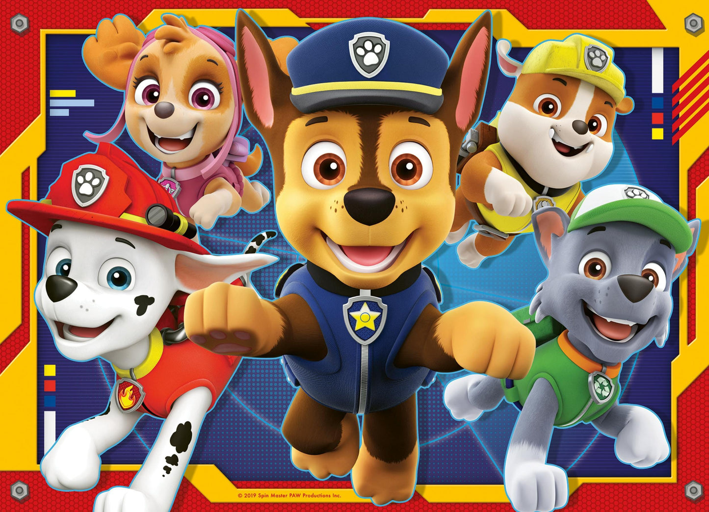 Toys 4 Puzzle of 42 Pieces Bumper Pack - Paw Patrol