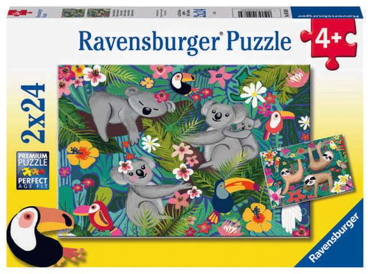 2 24 Piece Puzzle Koala And Sloth - best price from Maltashopper.com RVB05183