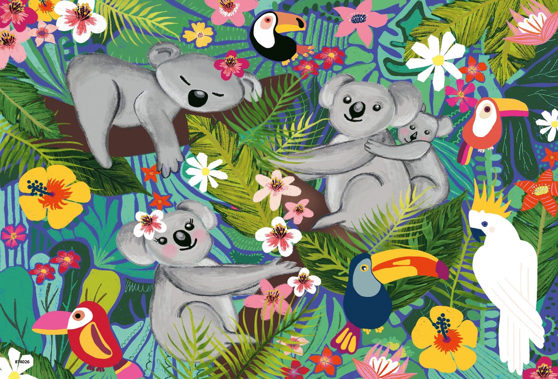 Toys 2 24 Piece Puzzle - Koala and Sloth