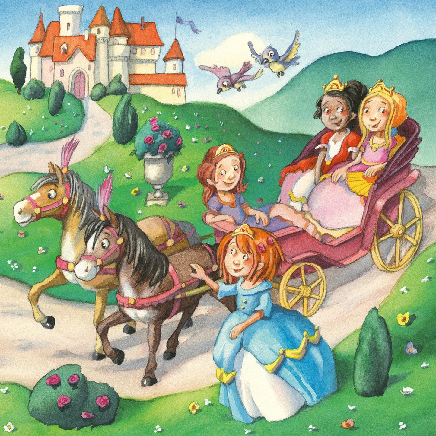 Toys 3 49 Piece Puzzles - Little Princesses