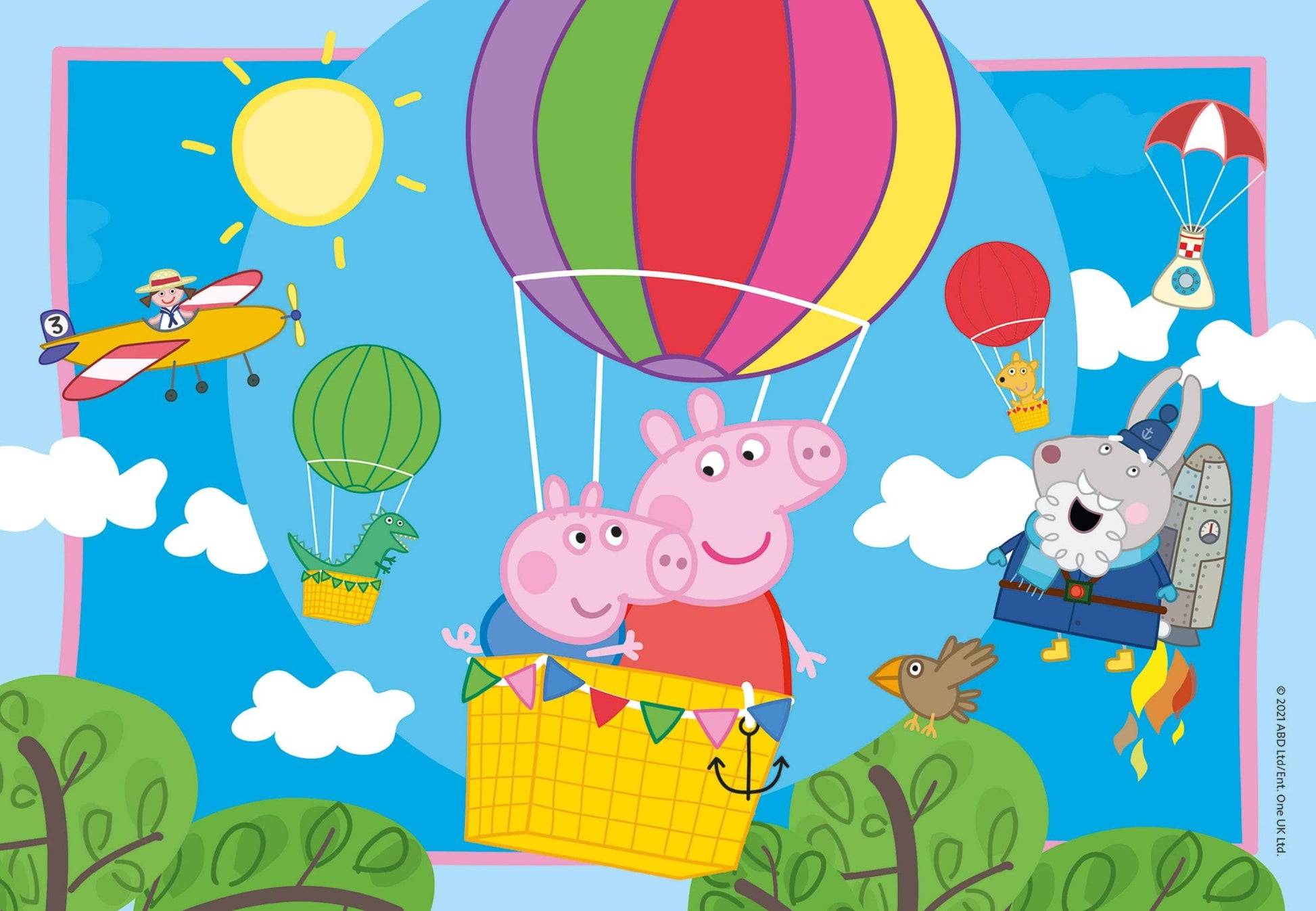 Toys 2 12 Piece Puzzle - Peppa Pig