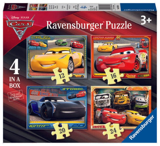 Toys Puzzle 4 in 1 - Cars 3