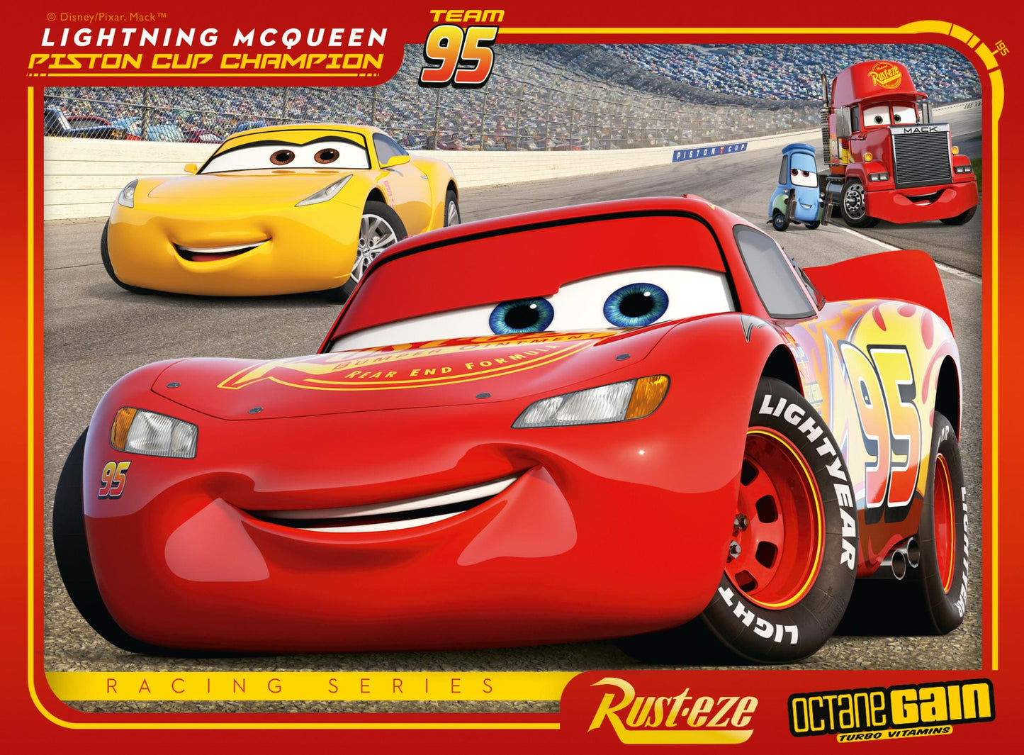 Toys Puzzle 4 in 1 - Cars 3