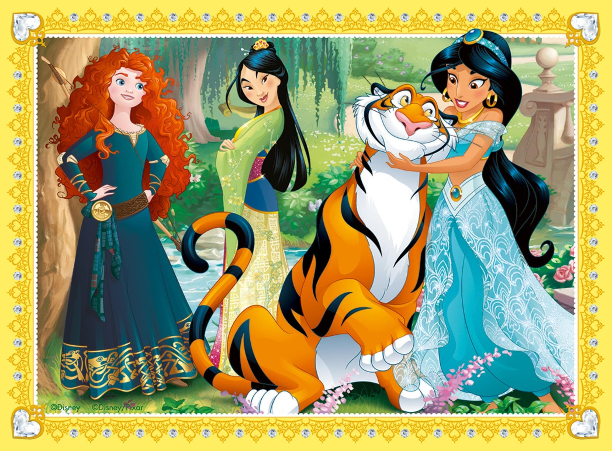 Toys 4 in 1 Puzzle - Disney Princesses