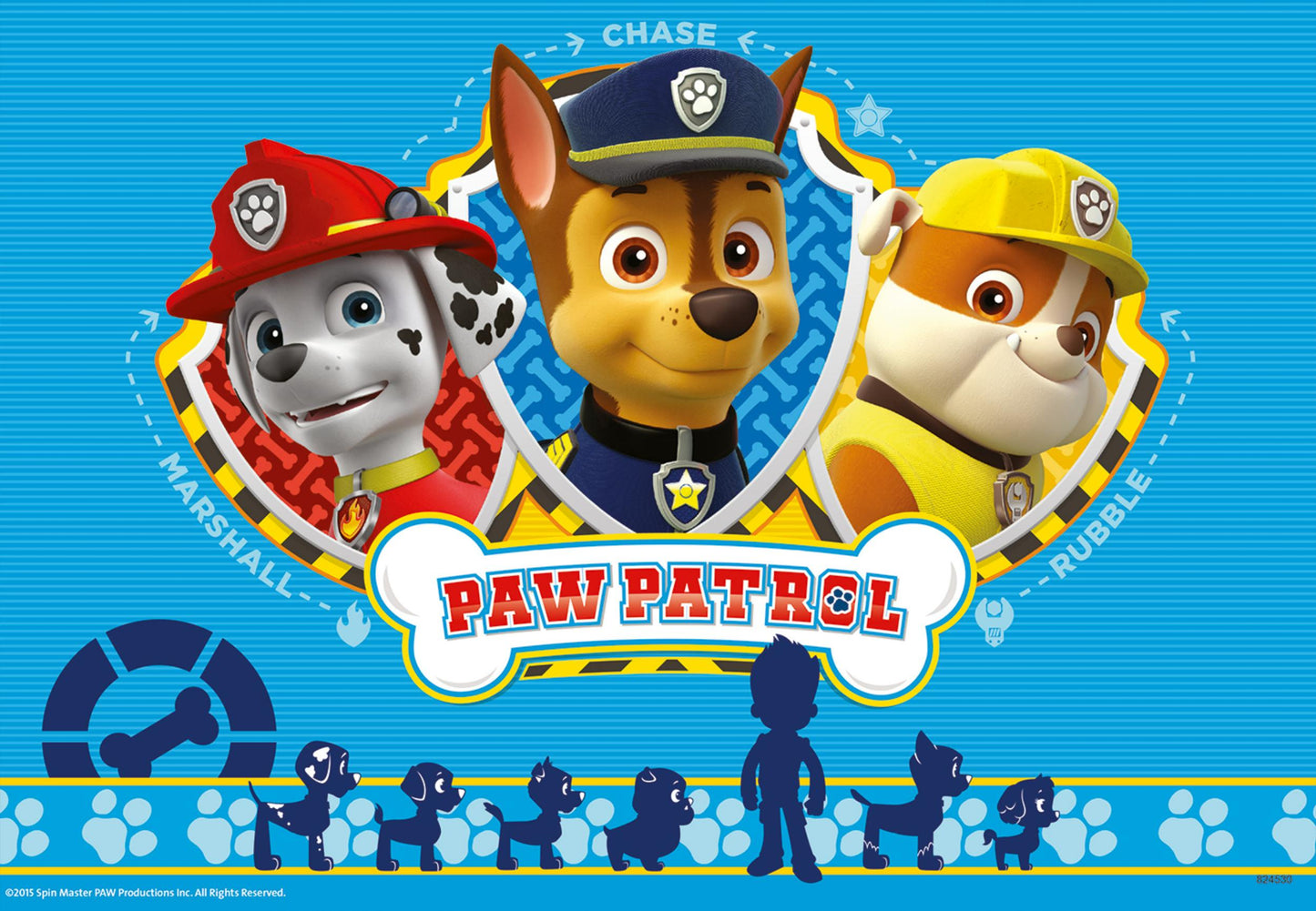 Toys 3 12 Piece Puzzles - Paw Patrol