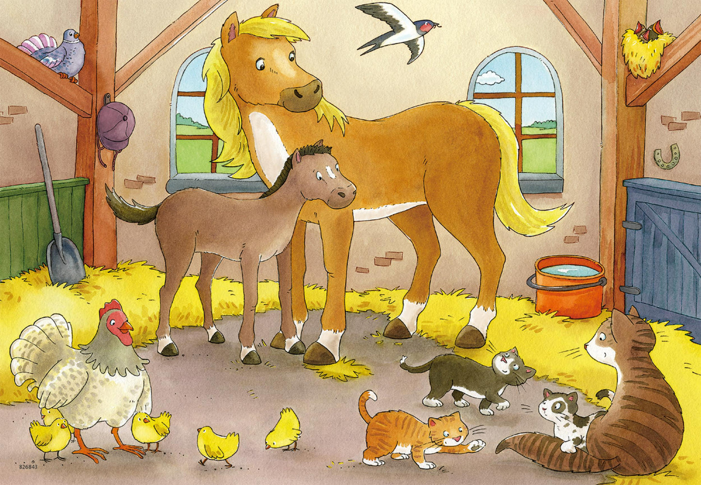 Toys 2 12 Piece Puzzle - Animal Families