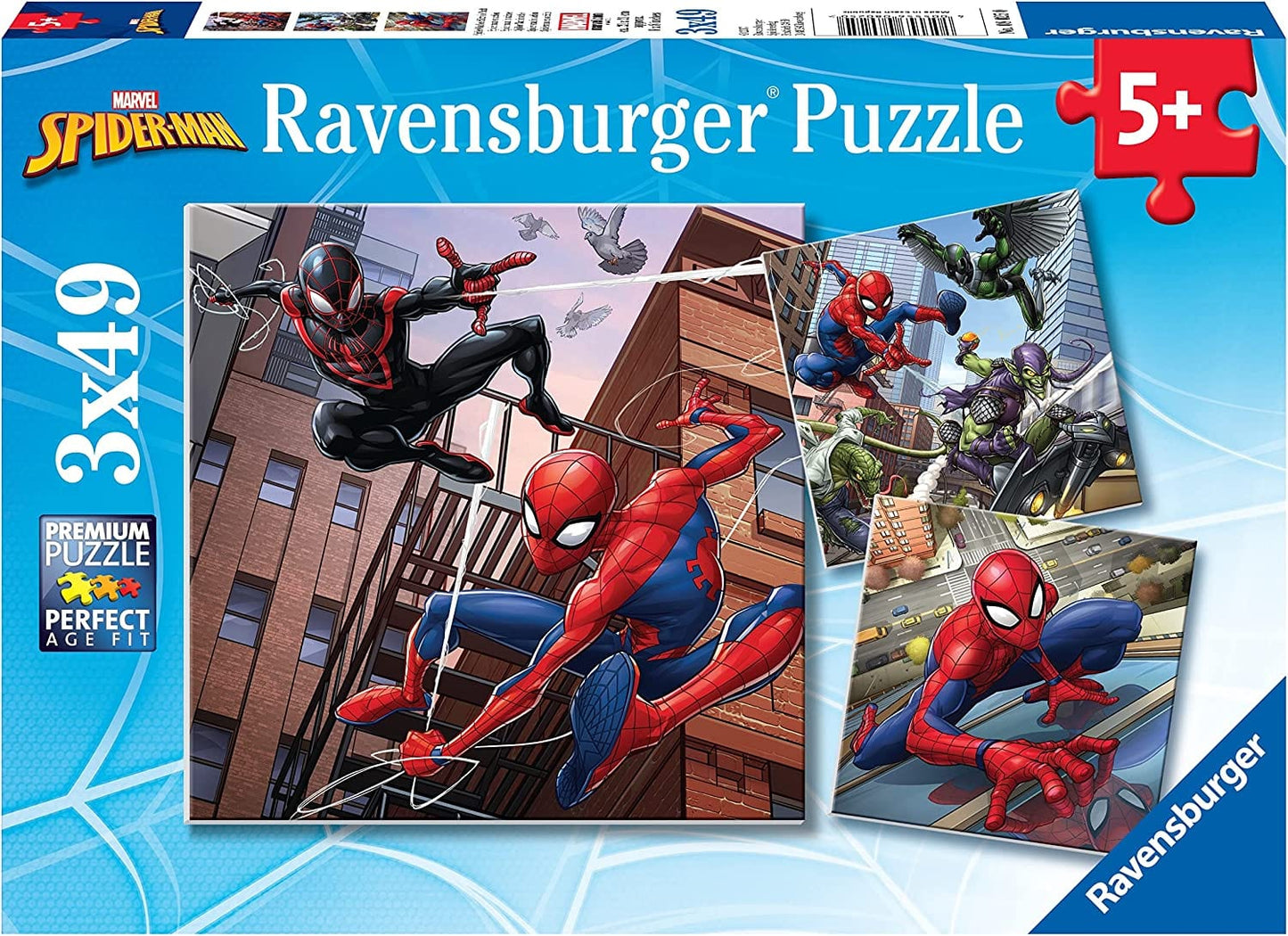 Toys Puzzle 3x49 pz - Spiderman