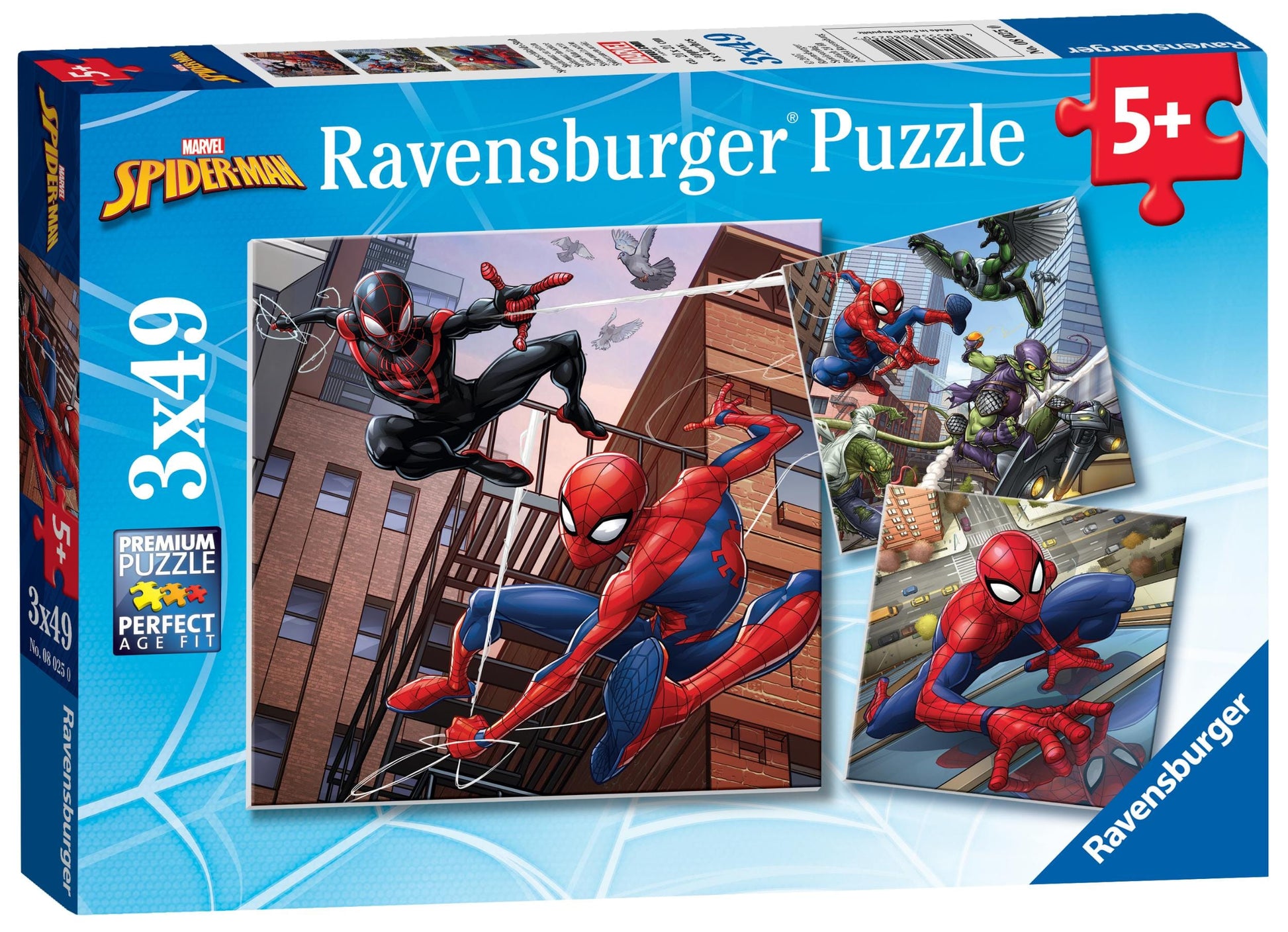 Toys Puzzle 3x49 pz - Spiderman