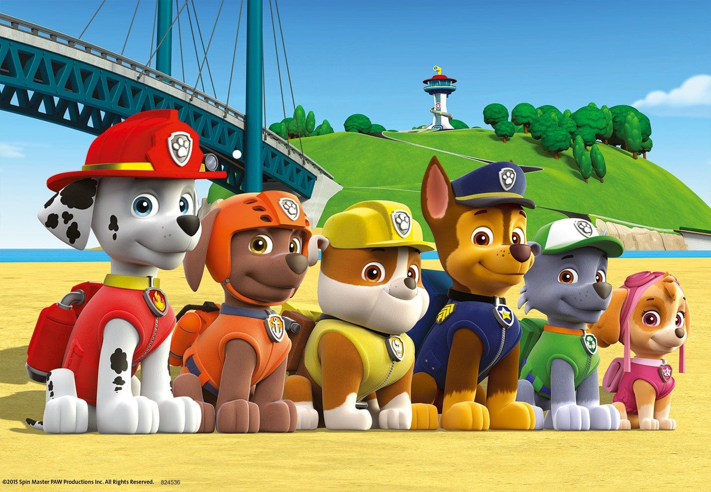 Toys 2 Puzzles of 24 Pieces - Paw Patrol A