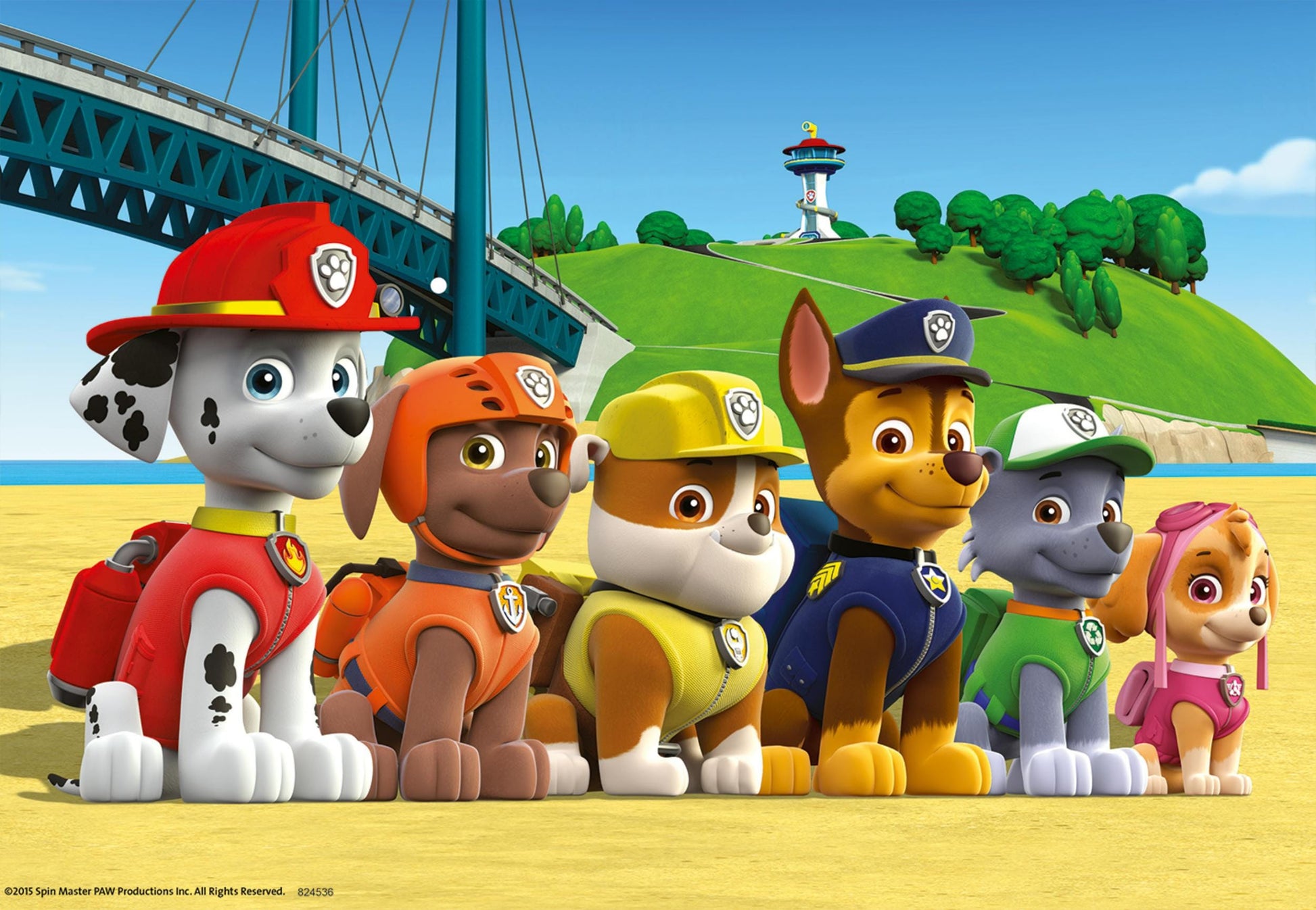 Toys 2 Puzzles of 24 Pieces - Paw Patrol A