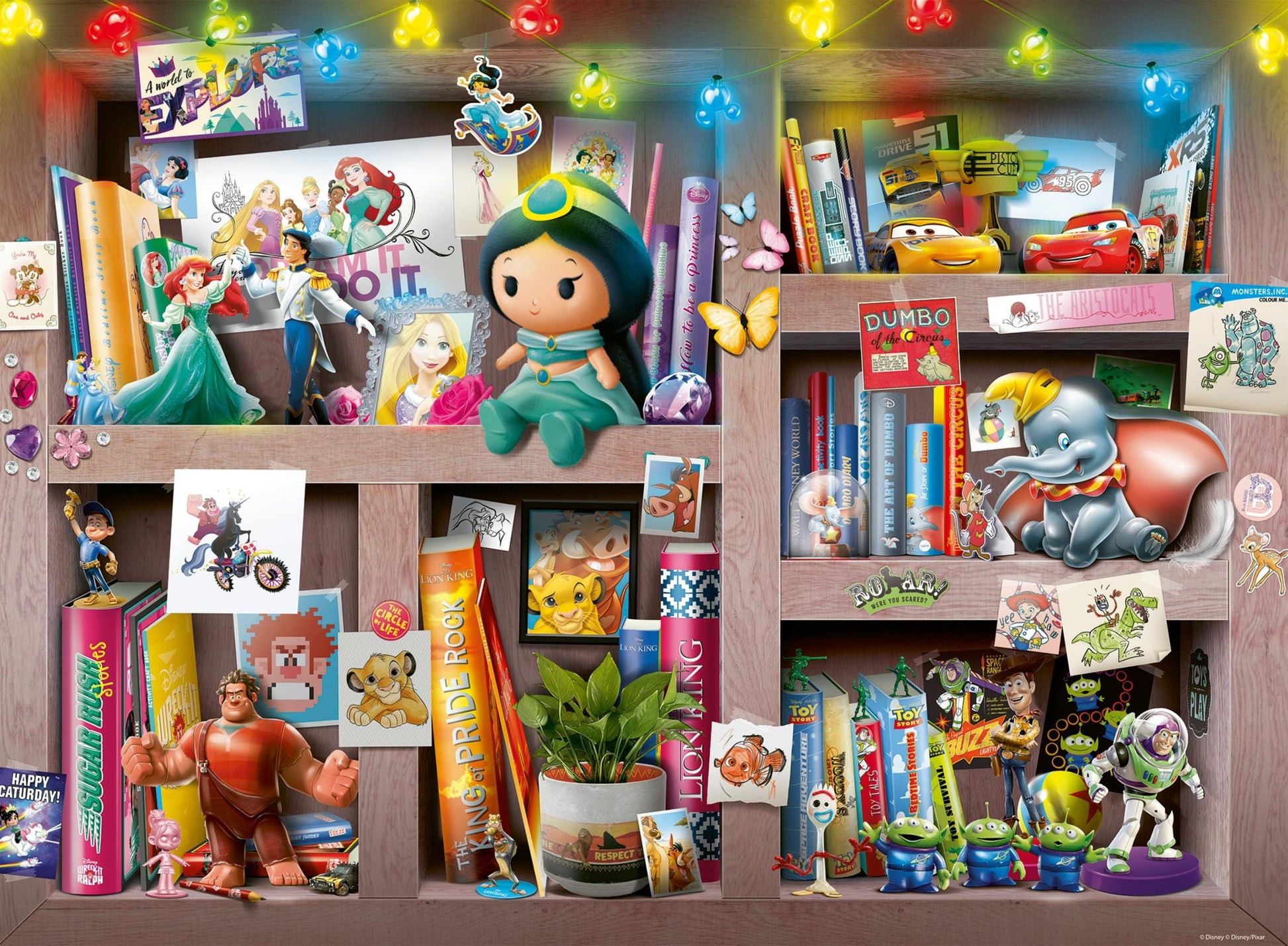 Toys 100 Piece XXL Puzzle - Disney: The Collector&#39s Shelf