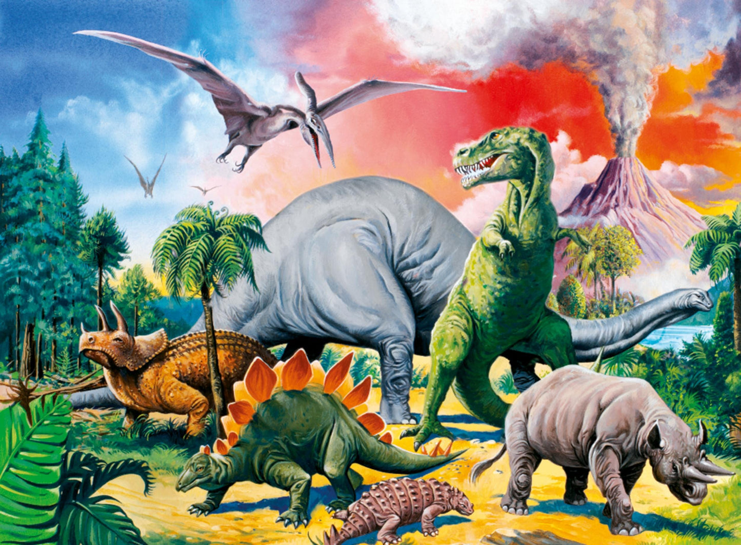 Toys 100 Piece XXL Puzzle - Dinosaurs