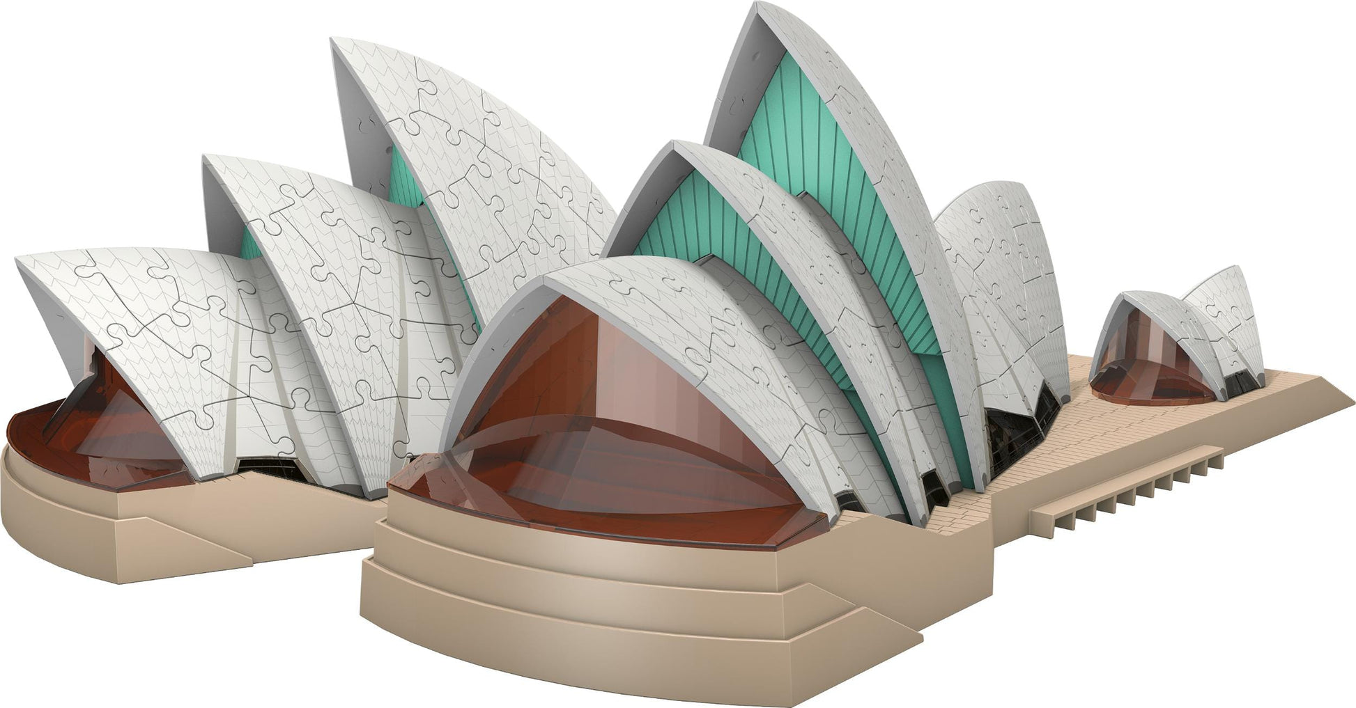 Toys 216 Piece 3D Puzzle - Sydney Opera House