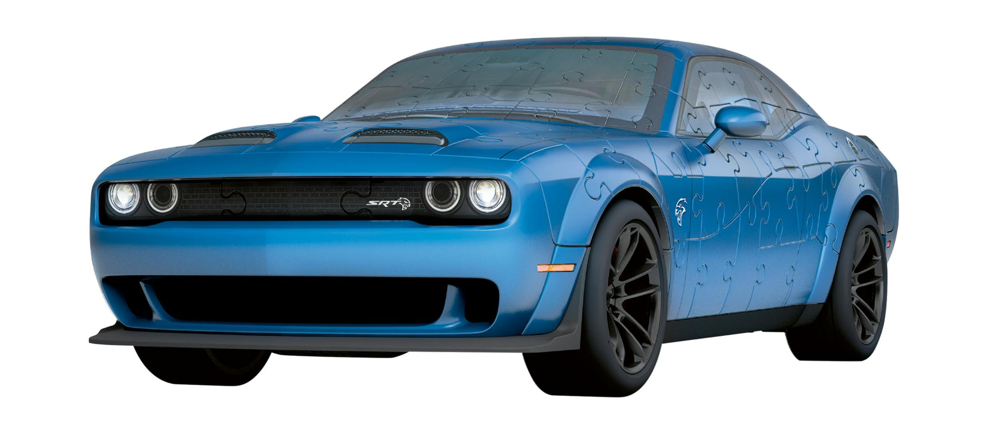 Toys Dodge Challenger Hellcat Blu