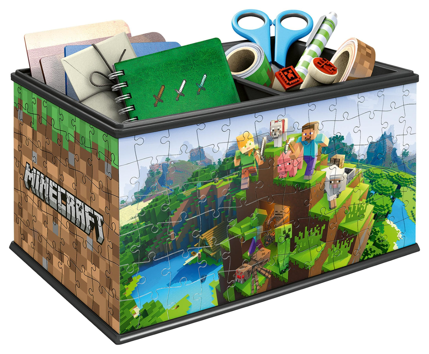 Toys Puzzle 3D da 216 Pezzi - Storage Box Minecraft