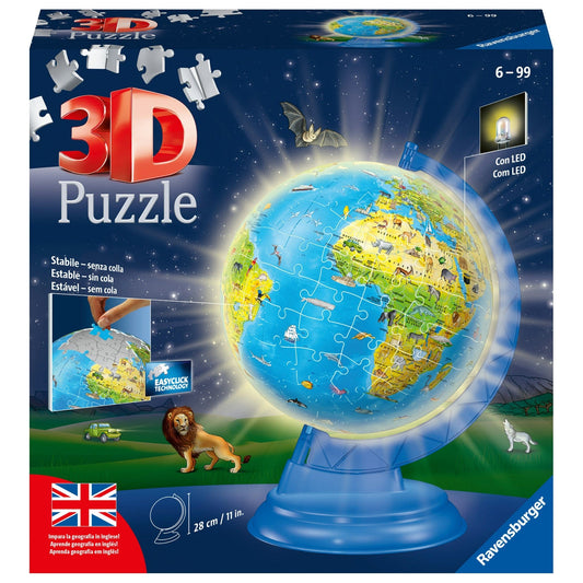 Toys 180 Piece 3D Puzzle - Globo Night Edition