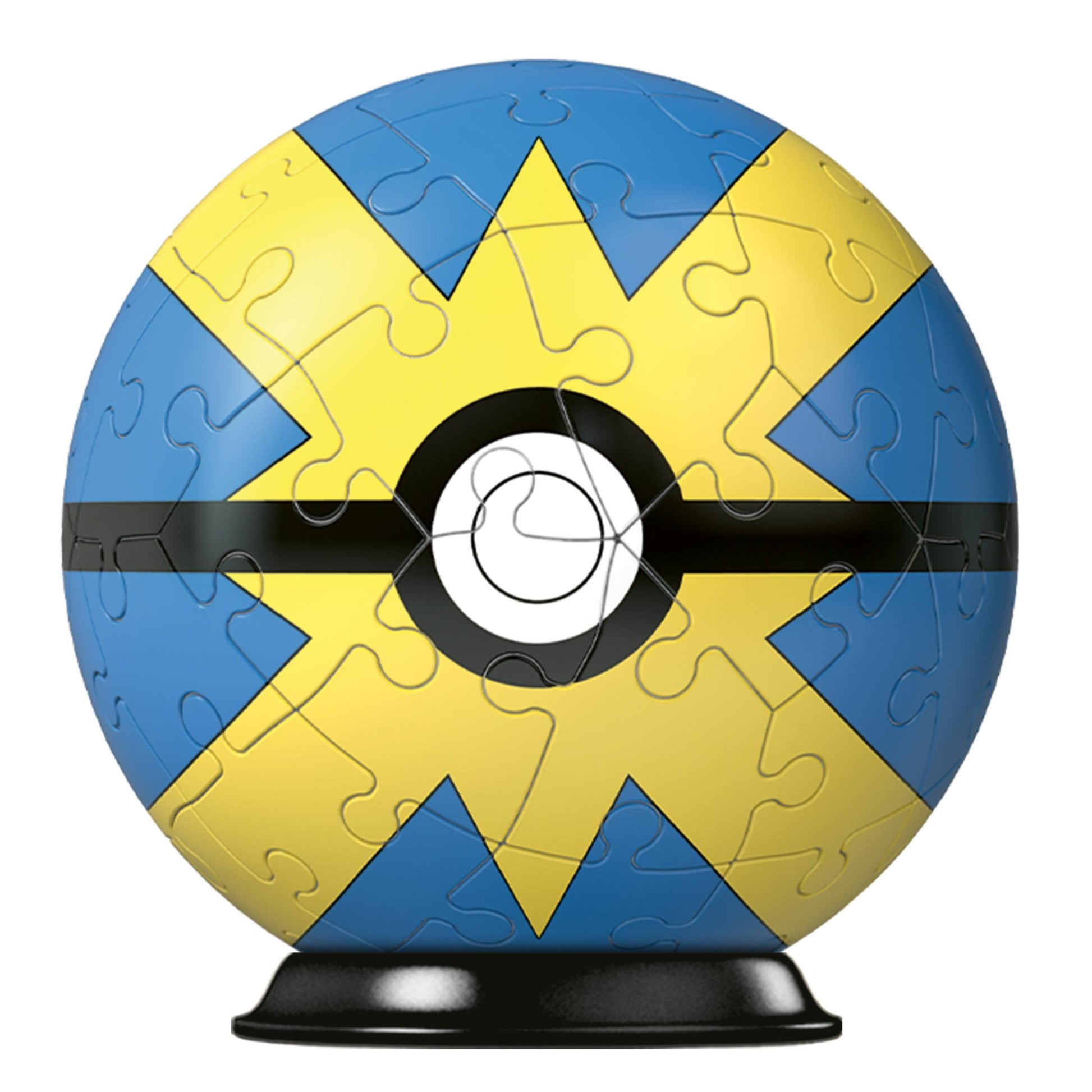Toys 3D Puzzleball 54 pcs - Pokémon Quick Ball yellow-blue